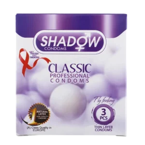 کاندوم کلاسیک شدو بسته 3 تایی