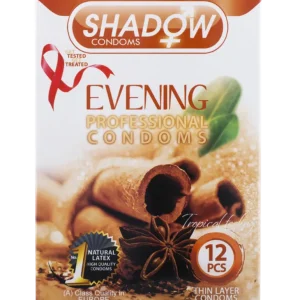کاندوم ایونینگ شدو بسته 12 تایی