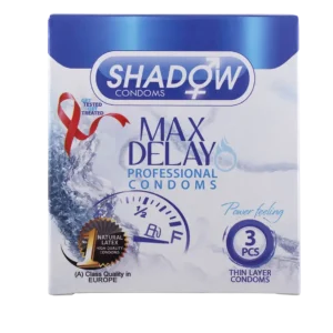 کاندوم تأخیری مضاعف شدو بسته 3 تایی