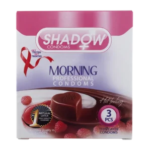 کاندوم مورنینگ شدو بسته 3 تایی