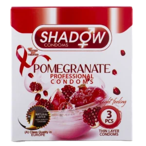 کاندوم تنگ کننده اناری شدو بسته 3 تایی