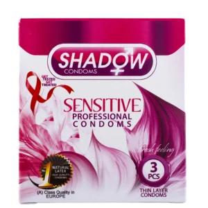 کاندوم حساس شدو بسته 3 تایی