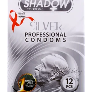 کاندوم نقره‌ای شدو بسته 12 تایی
