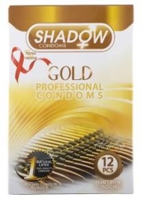 کاندوم شدو مدل طلایی بسته 12تایی