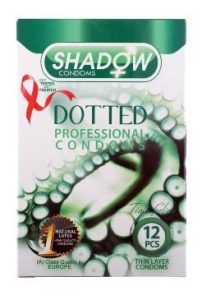 کاندوم شدو مدل خاردار بسته 12عددی